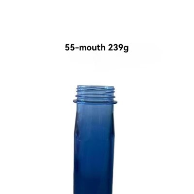 पीईटी बोतल प्रीफॉर्म 55-माउथ 239 ग्राम